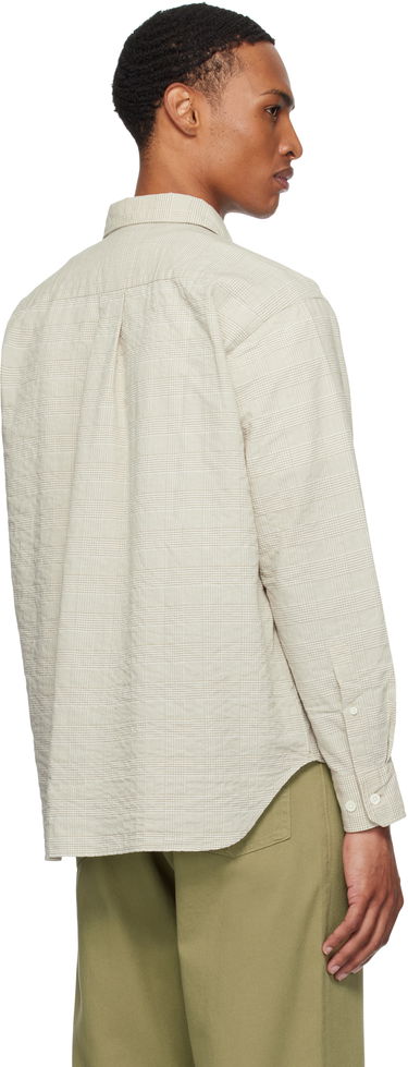 Košeľa NORSE PROJECTS Norse Projects Mo Oversized Check Shirt Béžová | N40-0820, 2