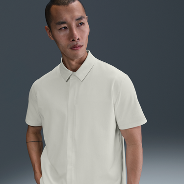 Košeľa Nike 24.7 PerfectStretch Dri-FIT Short Sleeve Button-Up Shirt Biela | HQ6958-133, 0