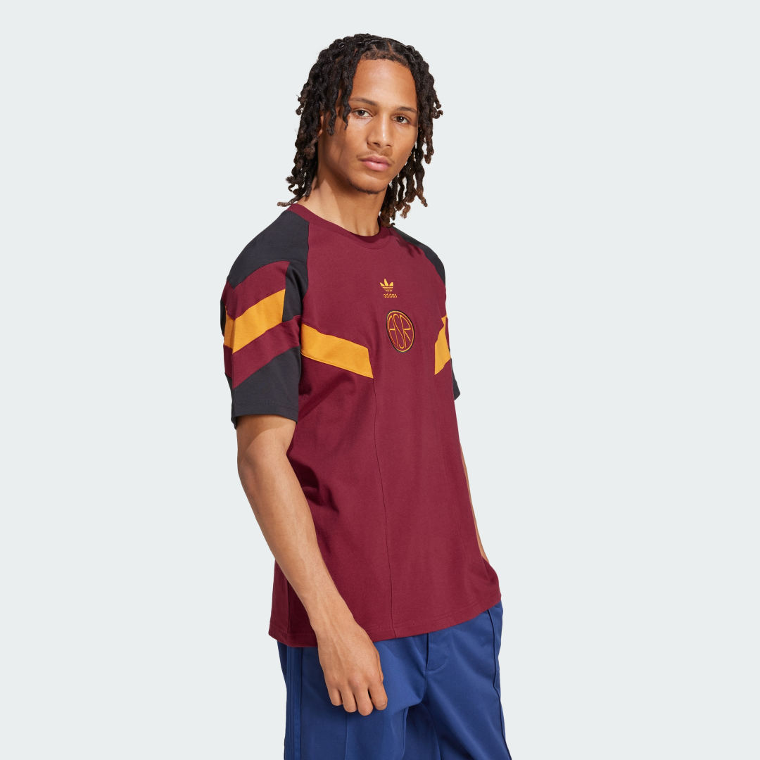 Tričko adidas Originals AS Roma Originals T-Shirt Červená | IM7454, 1