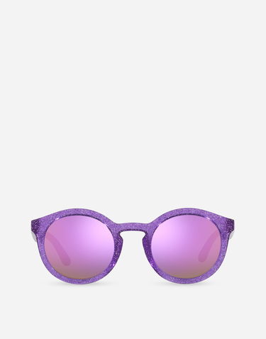 Slnečné okuliare Dolce & Gabbana Dolce & Gabbana New Pattern Glitter Sunglasses Fialová | VG600JVN34V9V000, 0