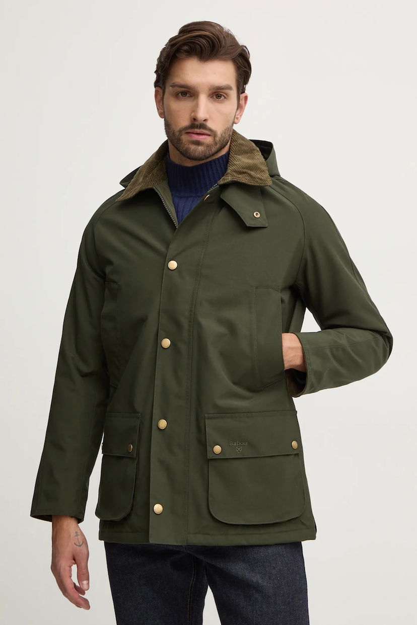 Bunda Barbour Barbour Winter Ashby Jacket Zelené | MWB1001