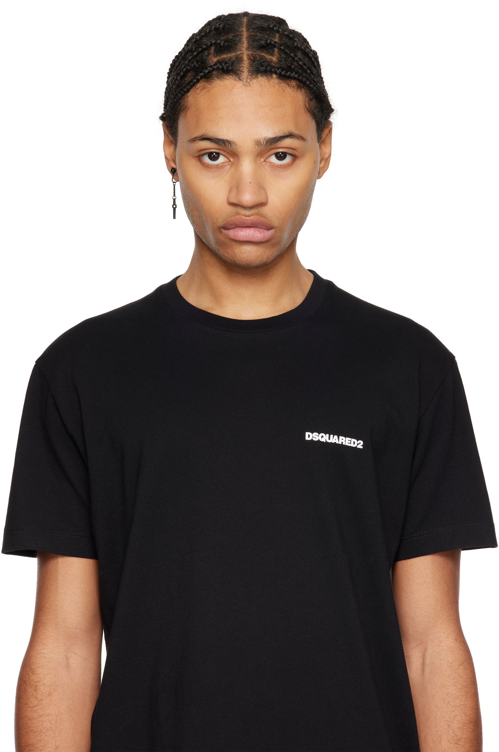 Dsquared2 Clip-On Cross Earring