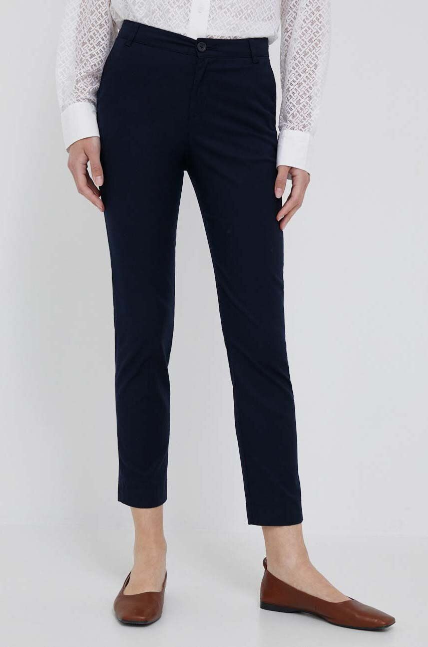Nohavice United Colors of Benetton Trousers Navy | 4CV0558S4.016, 0