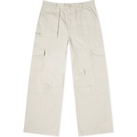 Nohavice Acne Studios Patsony Twill Cargo Trousers Biela | BK0589-AEF, 1