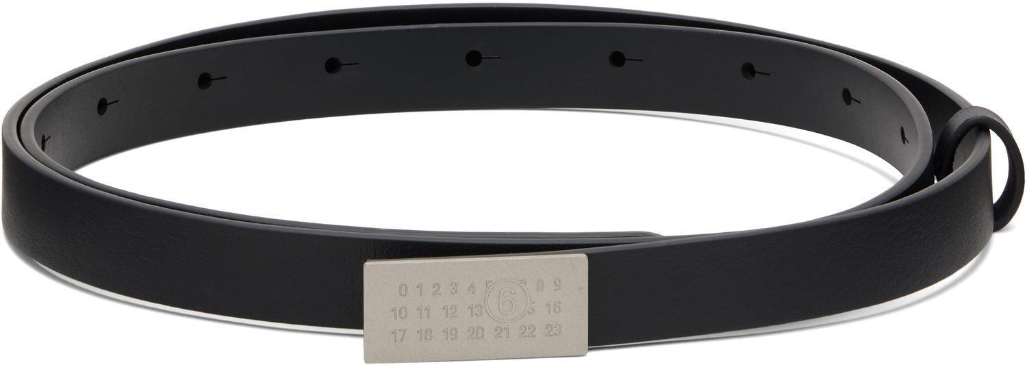 Opasok Maison Margiela MM6 Maison Margiela Numeric Belt Čierna | SA5TP0011 P8326, 0