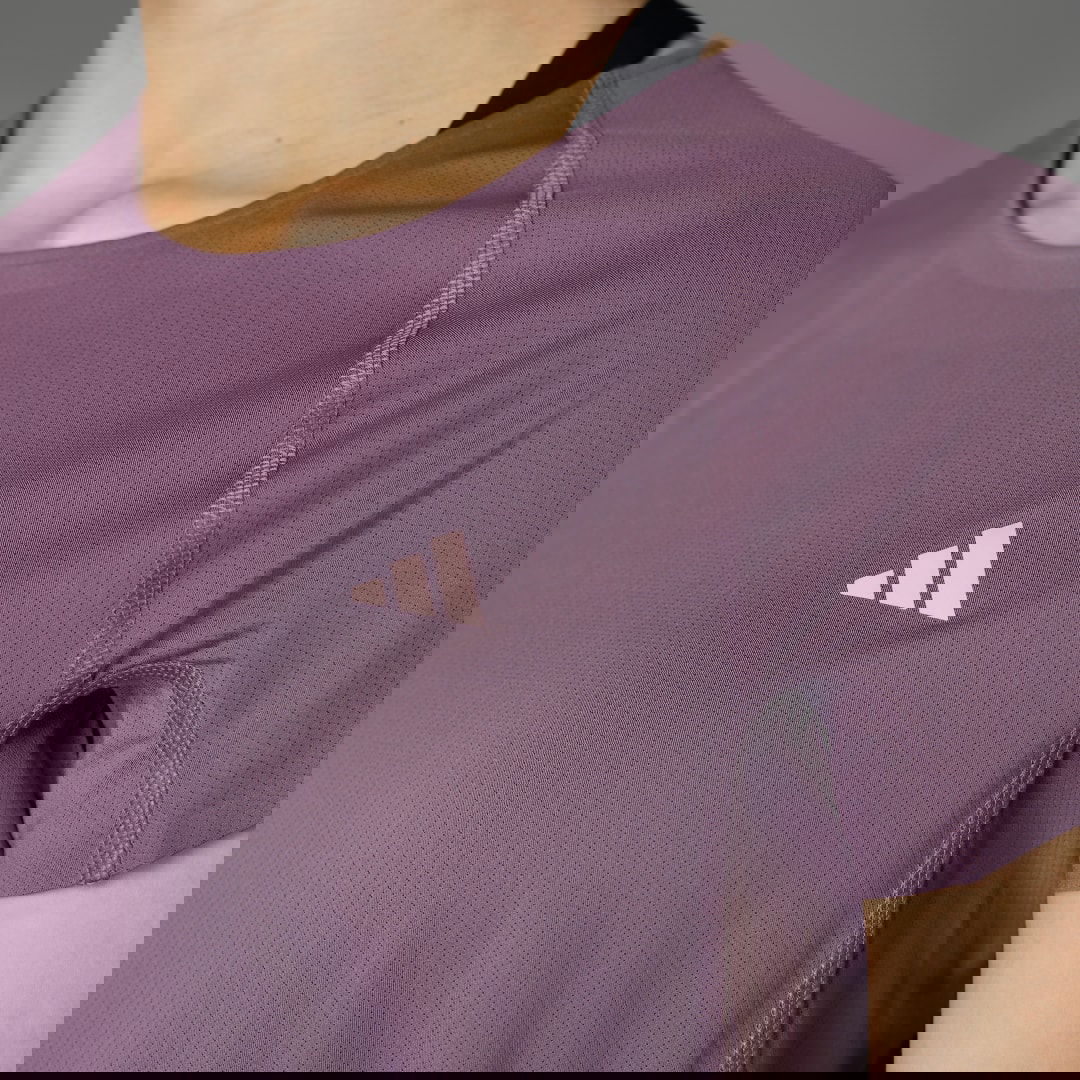 Tričko adidas Performance Adizero Running Vínová | IM8582, 1