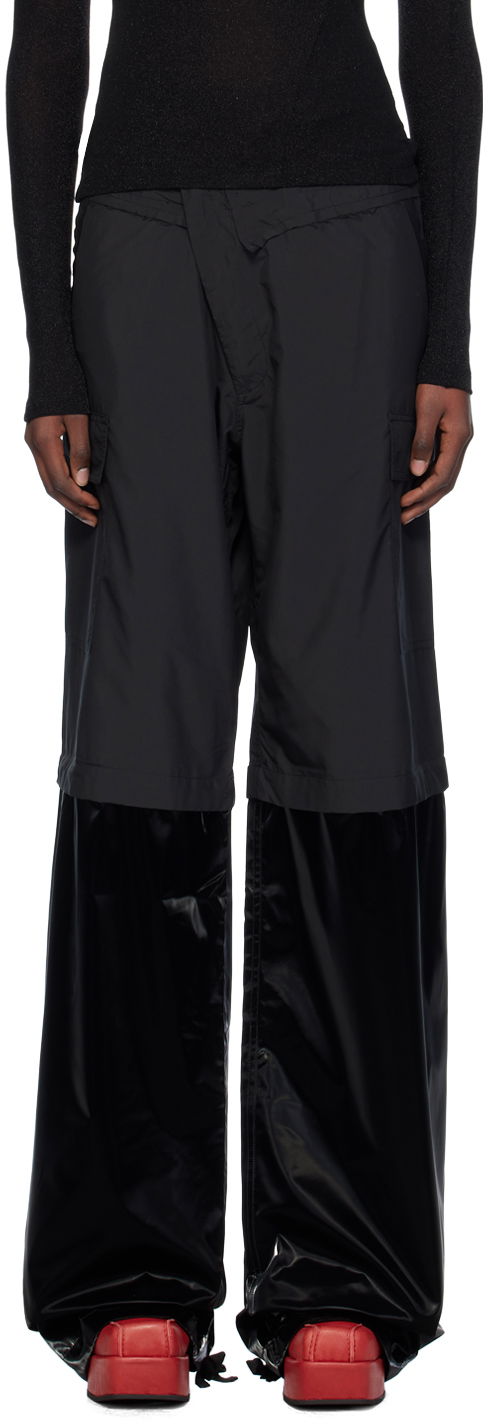 Cargo nohavice Ottolinger Ottolinger Baggy Cargo Pants Čierna | 1060801921, 0