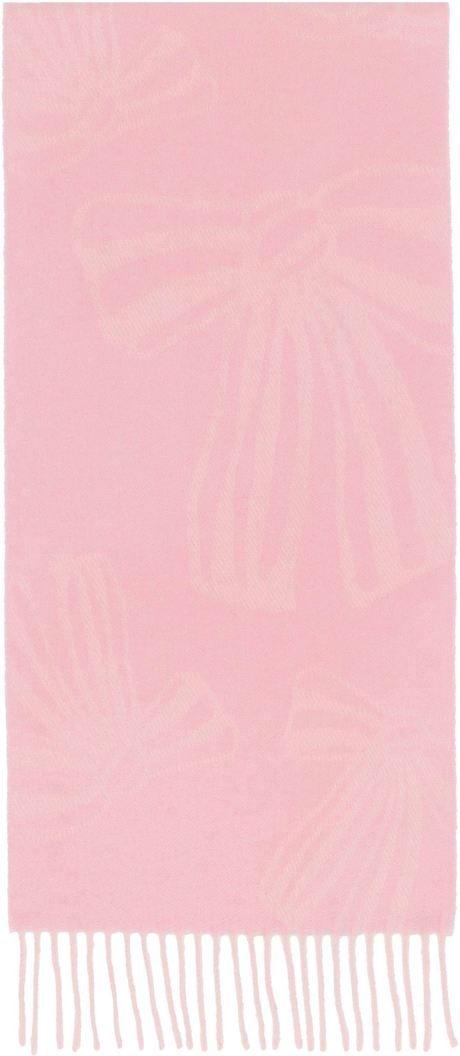 Šál Acne Studios Acne Studios Cashmere Jacquard Scarf Ružová | CA0366-, 1