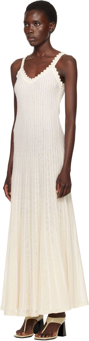 Šaty Khaite KHAITE Thora Maxi Dress Biela | 9774125, 3