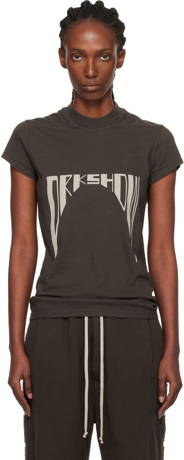 Tričko Rick Owens DRKSHDW Concordians Level T-shirt Šedá | DS02E7208 RNEP4, 0
