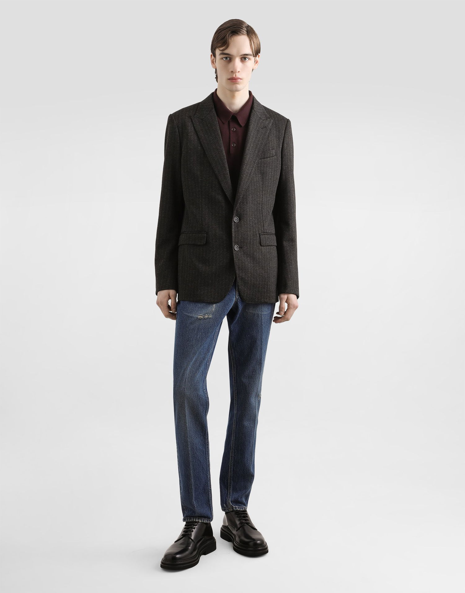 Džínsy Dolce & Gabbana Dolce & Gabbana Regular Fit Cotton Jeans Modrá | GYJCCDG8NJ8S9001, 1