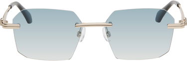 Slnečné okuliare Palm Angels Palm Angels Quartz Sunglasses Modrá | PERI10GS25MET0017644, 0