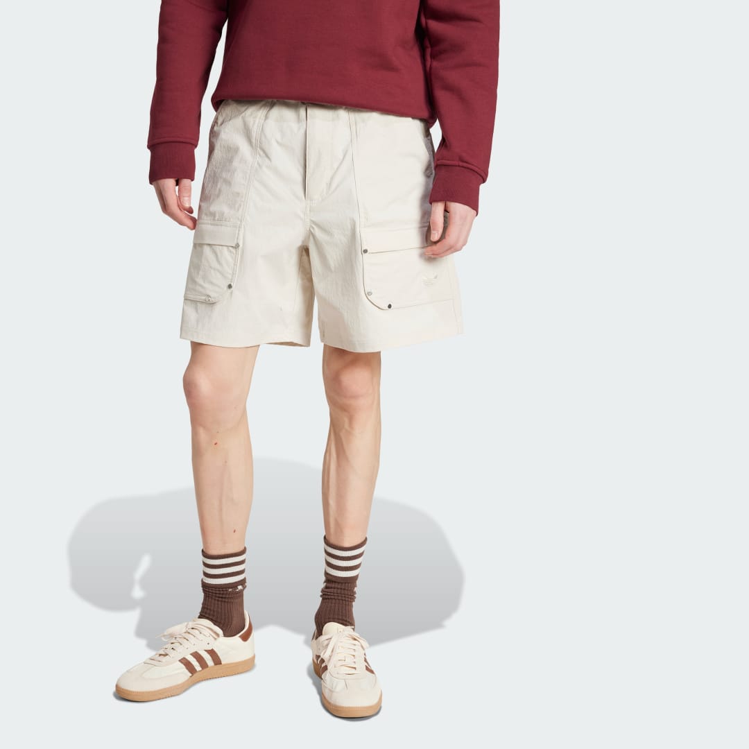 Šortky adidas Performance Premium Essentials Utility Cargo Shorts Béžová | JD5883, 0