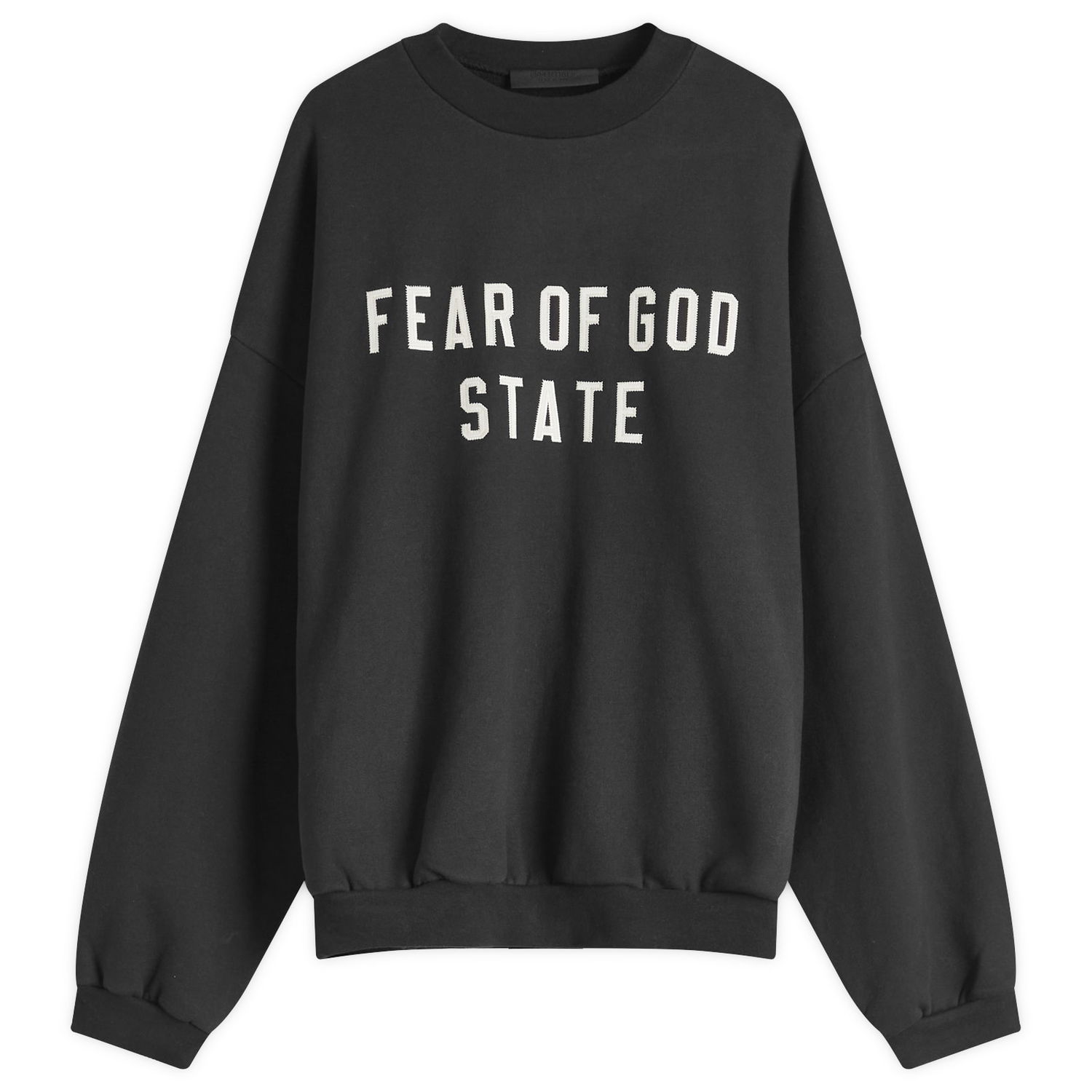 Sveter Fear of God Heavy Fleece Crew Sweatshirt Čierna | 192BT246230F, 0