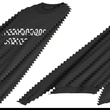 Sveter Fear of God Heavy Fleece Crew Sweatshirt Čierna | 192BT246230F, 0