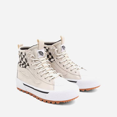 Tenisky a topánky Vans UA Checkerboard SK8-HI Gore-Tex MTE 3 Biela | VN0A5I1127I, 4