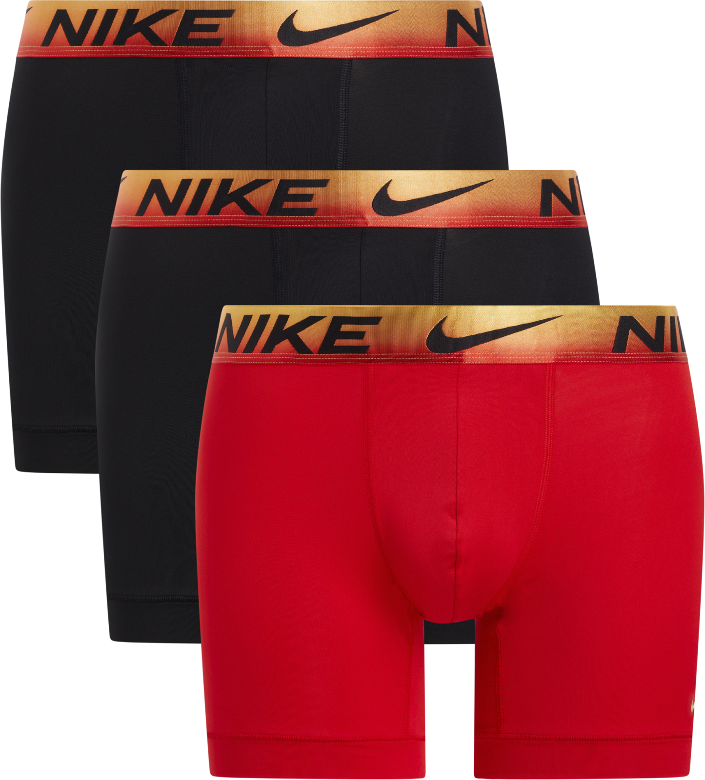 Boxerky Nike Dri-FIT Micro Boxer Briefs (3 Pack) Červená | 0000KE1157-EX1, 0