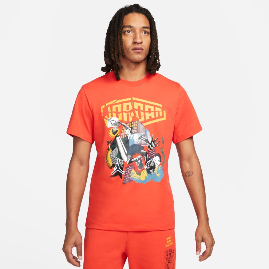 Tričko Jordan Sport Dna Red Tee Červená | DC9783-673, 0