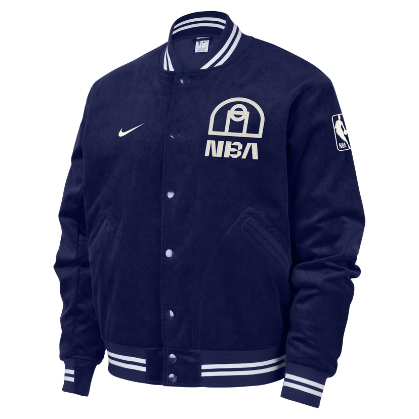 Bomber bunda Nike Nike NBA Team 31 Trend Bomber Jacket Modrá | FZ7508-492