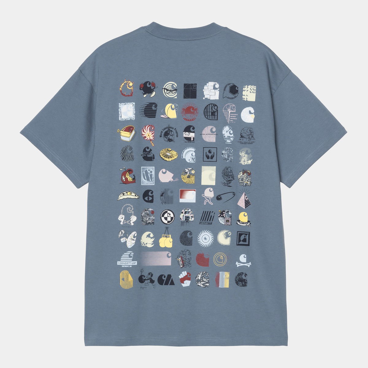 Tričko Carhartt WIP C Logo Archive Short Sleeve T-Shirt Modrá | I035439_9, 1