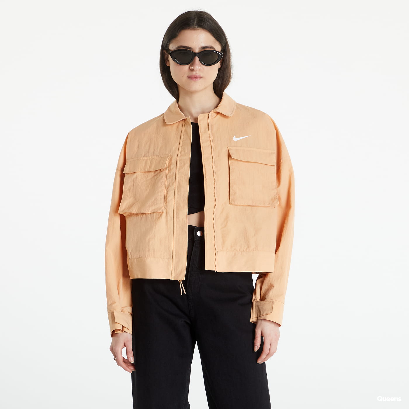 Bunda Nike Sportswear Essential Jacket Oranžová | DM6243-851, 0