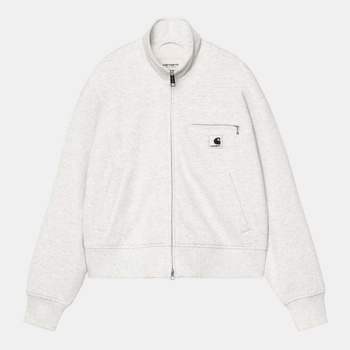 Bunda Carhartt WIP Carhartt WIP Detroit Sweat Jacket Šedá | I035703_5, 0