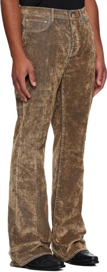 Džínsy AMIRI AMIRI Velvet Flare Jeans Hnedá | AMDNFR1027, 1
