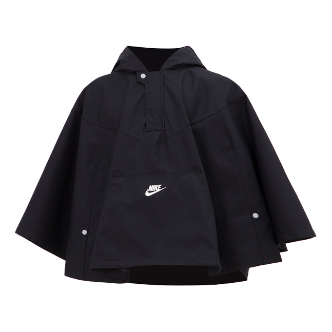 Pláštenka Nike Kids Pack Loose Waterproof Hooded Cape Čierna | DM8527-010
