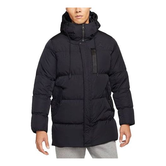 Prešívaná bunda Jordan Jordan Essential Statement Down Parka Čierna | DA9805-010