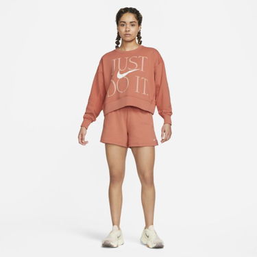 Mikina Nike Dri-FIT Get Fit Training Crew Oranžová | DD6130-827, 0