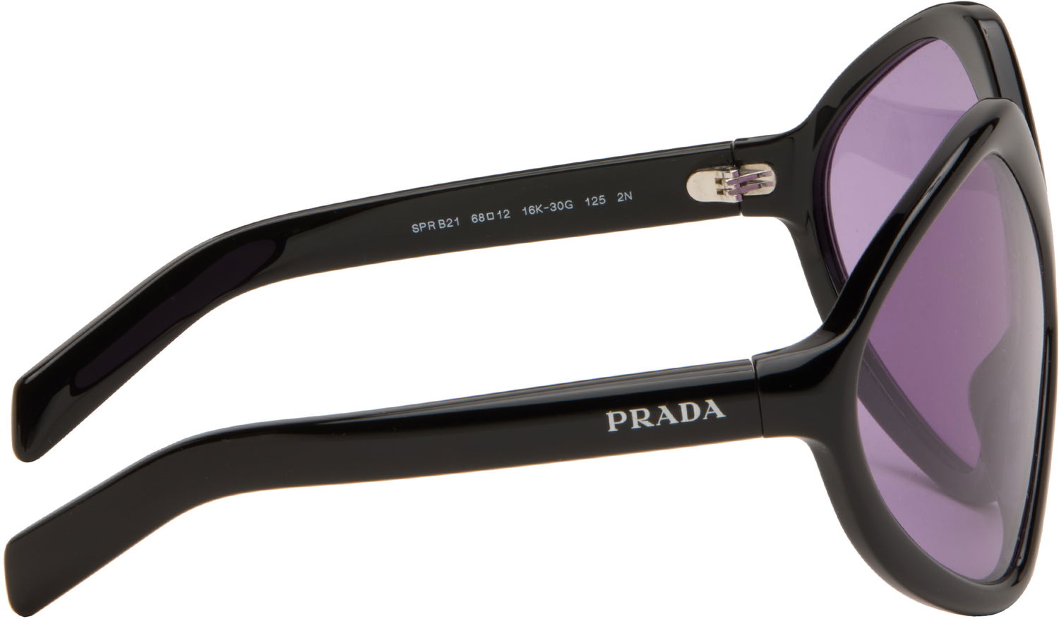 Slnečné okuliare Prada Runway Oversized Sunglasses Čierna | 0PR B21S 8056262519738, 1