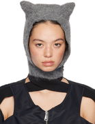 Coperni Knitted Horn Balaclava