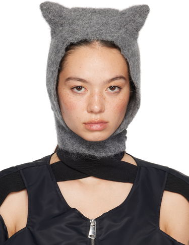Šál Coperni Coperni Knitted Horn Balaclava Šedá | COPSA06Y3005, 0