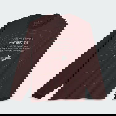 Tričko adidas Performance Terrex + and wander Xploric Vínová | HZ0672, 4