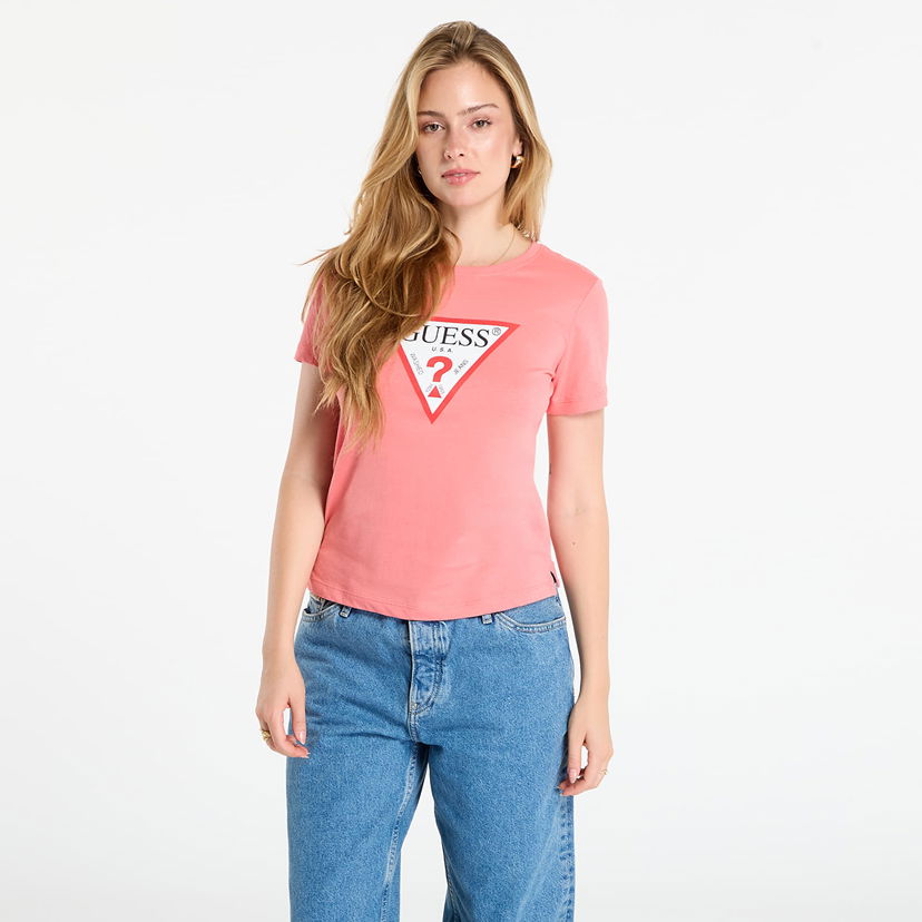 Tričko GUESS GUESS Original Tee T-Shirt Ružová | W1YI1BI3Z14-A60R