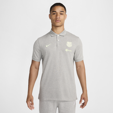 Polo tričko Nike Dri-FIT FC Barcelona The Polo Šedá | FN8286-066, 3