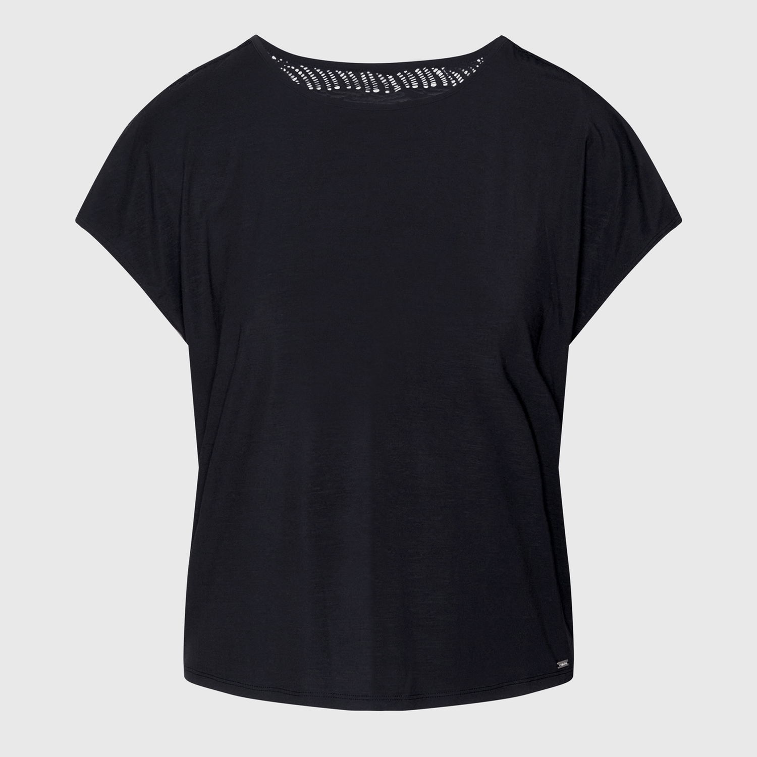 Tričko CALVIN KLEIN Sculpt Stretch-Modal Top Čierna | 000QS7157EUB1, 0