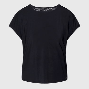 Tričko CALVIN KLEIN Sculpt Stretch-Modal Top Čierna | 000QS7157EUB1, 0