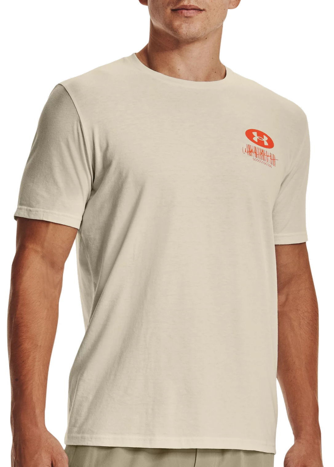 Tričko Under Armour Symbol Barcode Béžová | 1370527-279, 0