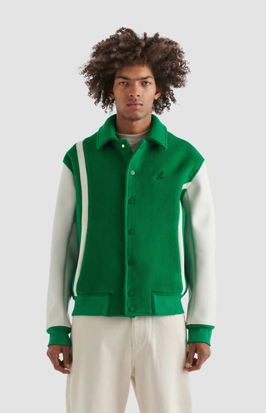 Bunda AXEL ARIGATO Bay Varsity Jacket Zelené | A2183004, 2