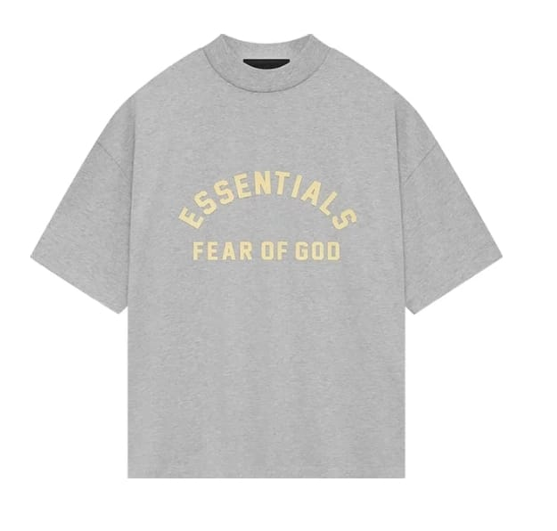 Tričko Fear of God Essentials Crewneck T-Shirt Šedá | 125SP242006F