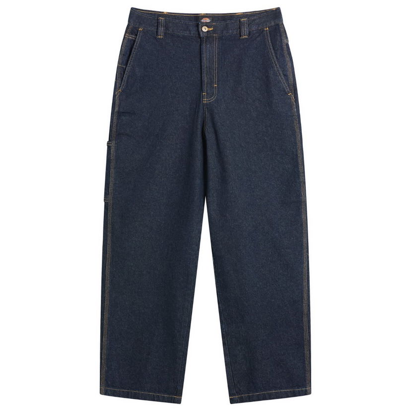 Džínsy Dickies Madison Baggy Denim Jeans 30" Modrá | DK0A4YECRIN1