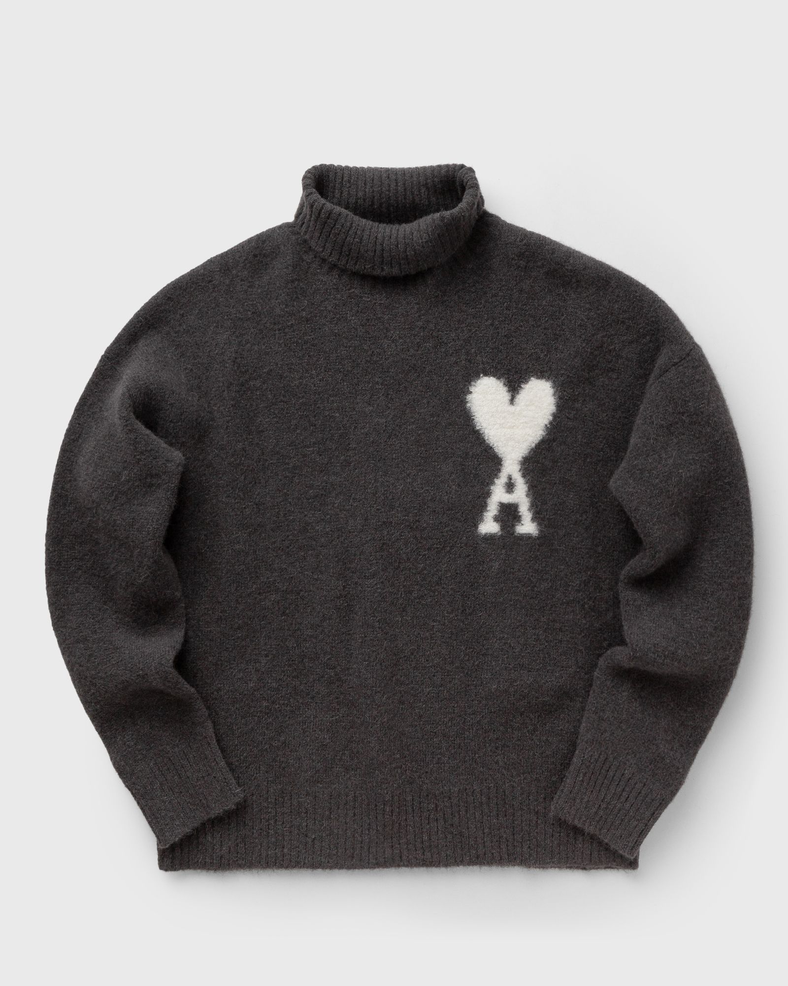 Turtleneck Sweater With Heart Logo