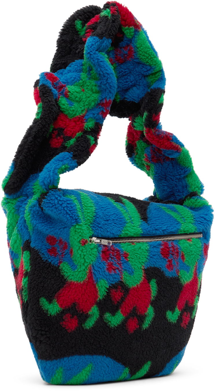 Chopova Lowena Bunny Fleece Shoulder Bag