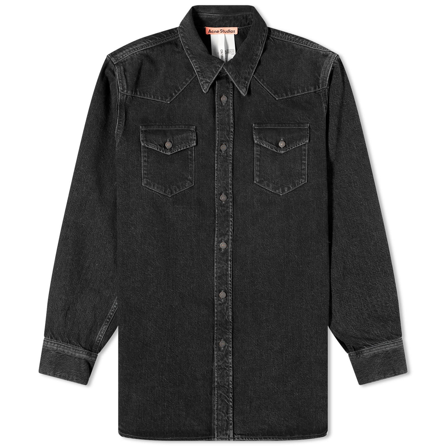 Košeľa Acne Studios Karty Denim Overshirt Béžová | CB0079-900, 0