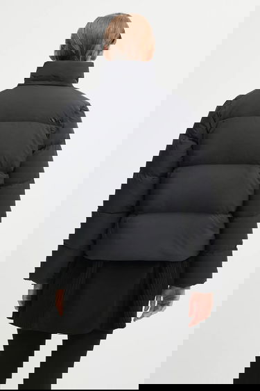 Prešívaná bunda Lacoste Hooded Puffer Jacket Čierna | BF3262, 4