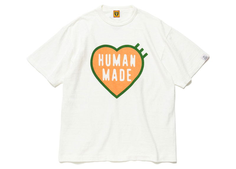 Tričko Human Made Heart Logo Graphic T-Shirt Biela | HM24TE013, 0