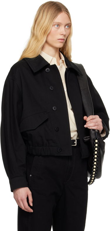 Bomber bunda LEMAIRE Lemaire Short Bomber Jacket Čierna | OW1149 LF1365, 1