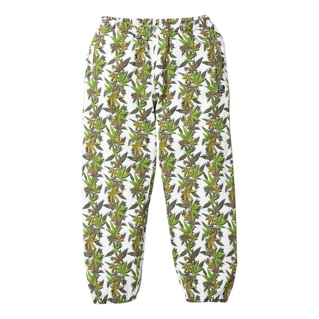 Tepláky Supreme Leaf Sweatpants Zelené | SUP-FW23-214, 0