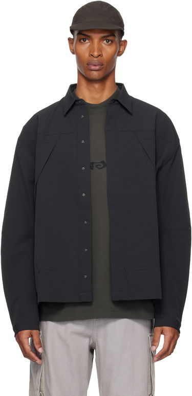 Košeľa ROA ROA Utility Overshirt Čierna | RBMW0372FA264, 0